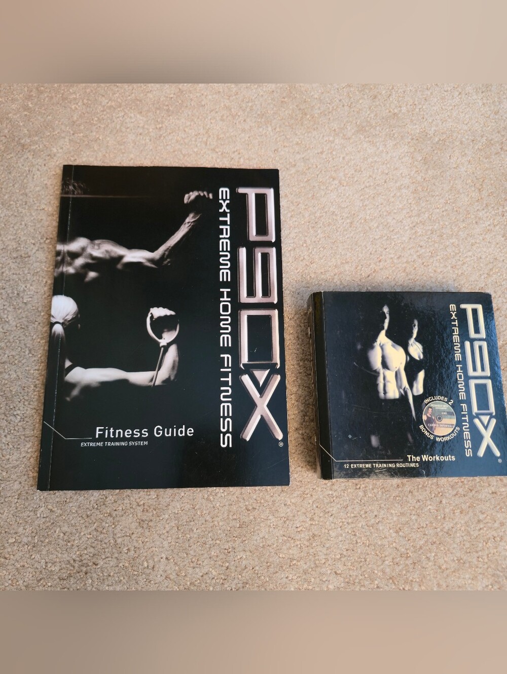 P90X Extreme Home Fitness 11 Disc Set W/Nutrition & Fitness Guide